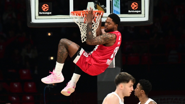 Ολυμπιακός - Μπασκόνια: Ο Φουρνιέ πάσαρε, ο Τζόουνς κάρφωσε!