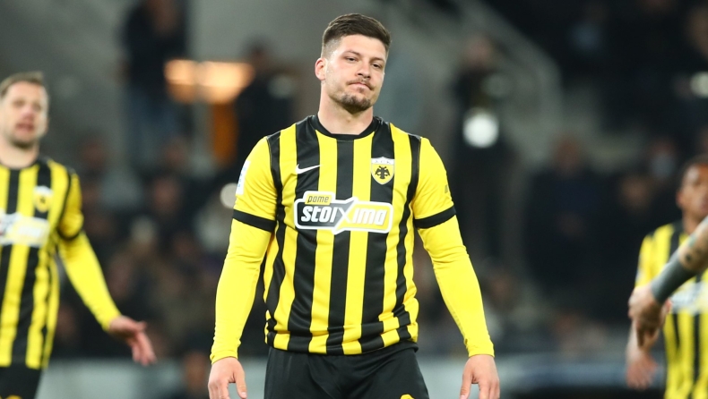 ΑΕΚ - ΑΕΛ Novibet: Ο Αναγνωστόπουλος απέκρουσε το πέναλτι του Γιόβιτς