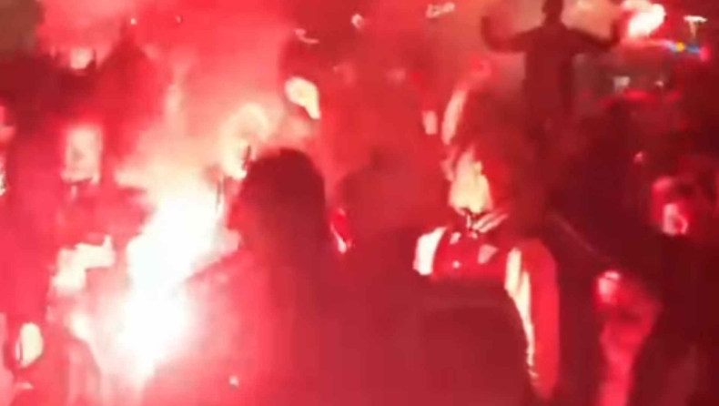 Καλαμάτα: Κάηκε η πόλη για τους πρωταθλητές (vids)