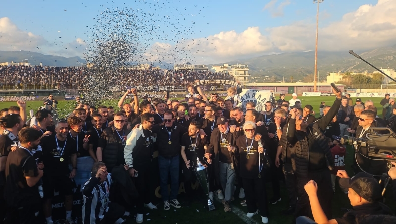 Καλαμάτα: Πανζουρλισμός με την κούπα μετά από 26 χρόνια προσμονής!