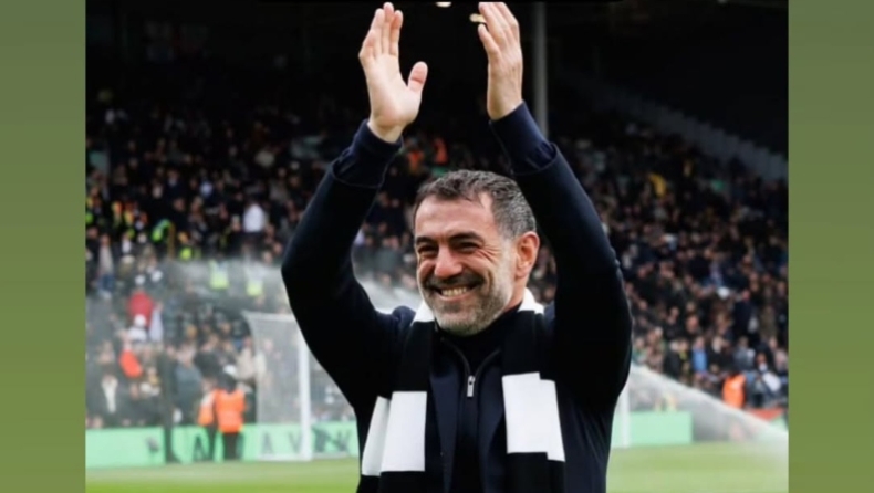 Καραγκούνης: Βρέθηκε στο γήπεδο της Φούλαμ και αποθεώθηκε από τον κόσμο της