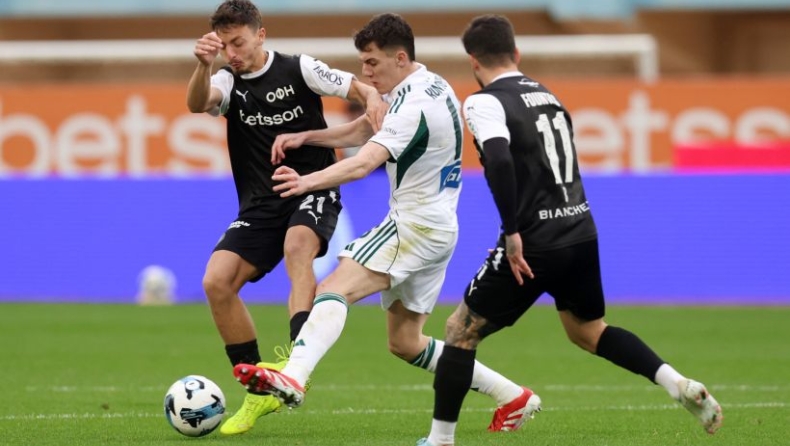 Παναθηναϊκός - Άρης: Με Ερνάντεθ ως στόπερ και Κοντούρη-Τσέριν στο κέντρο κόντρα στους «κιτρίνους»