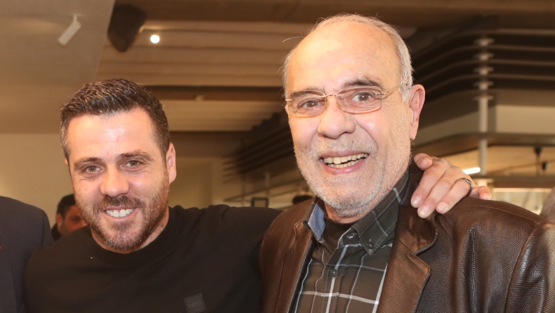 ΠΑΟΚ: Κούδας και Βιεϊρίνια στο ίδιο κάδρο στη βραδιά των βετεράνων