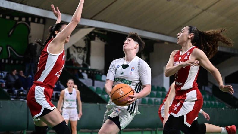 Παναθηναϊκός - Ολυμπιακός 90-70: Ένα βήμα πριν τους τελικούς οι Πράσινες