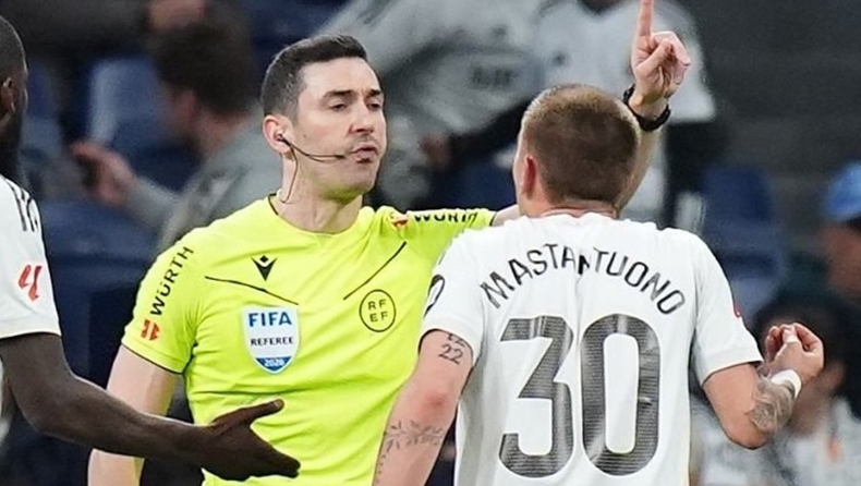 Ρεάλ Μαδρίτης - Χετάφε: Ο λόγος που ο Μασταντουόνο δέχθηκε την απευθείας κόκκινη