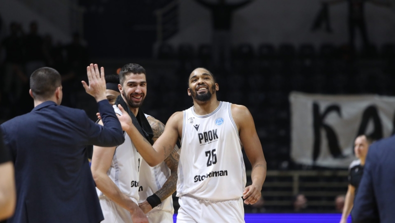 ΠΑΟΚ - Περιστέρι 101-77: Τα highlights της αναμέτρησης