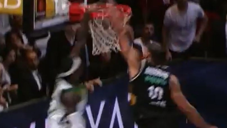 Ντουμπάι BC - Παναθηναϊκός: Το απίστευτο κάρφωμα του Κέντρικ Ναν!