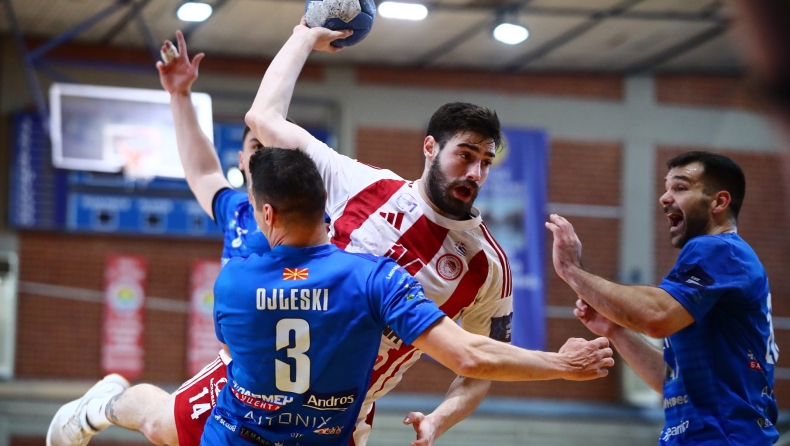 Ολυμπιακός - Οχρίδα 26-31: Ελάχιστες ελπίδες πρόκρισης στα ημιτελικά του EHF European Cup