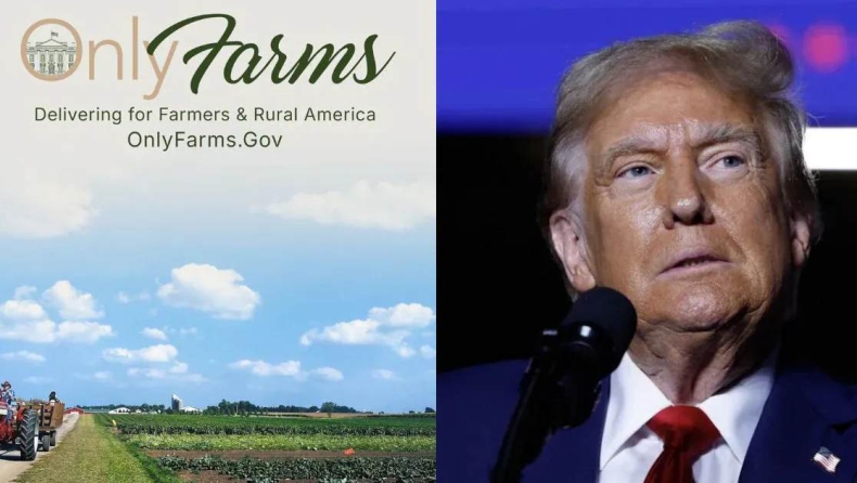 OnlyFarms: Μην ρωτάτε πώς και γιατί, ο Τραμπ το παρουσίασε και έγινε viral