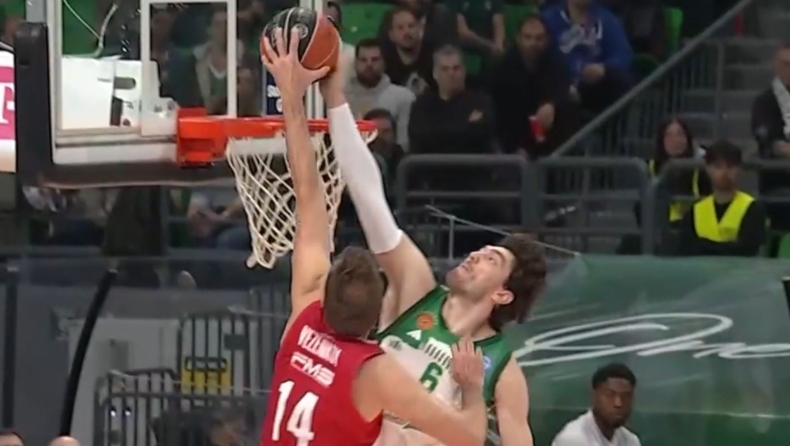 Παναθηναϊκός - Ολυμπιακός: Το εντυπωσιακό «στοπ» του Όσμαν στον Βεζένκοβ