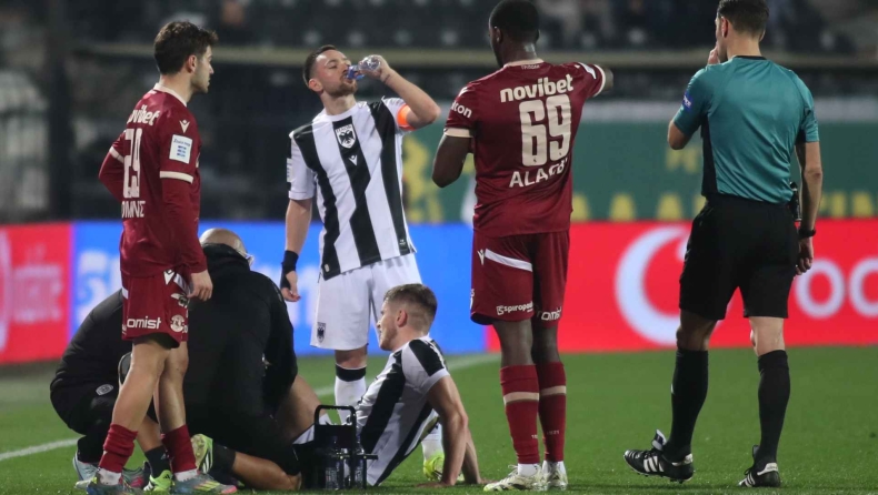 ΠΑΟΚ: Αγωνία για τον Κένι πριν τον Ολυμπιακό