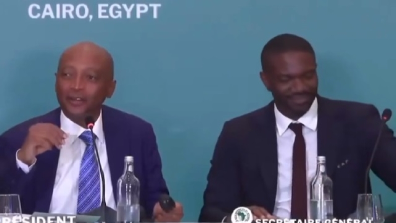 CAF: Απίθανη ατάκα από τον πρόεδρο σε Αιγύπτιο δημοσιογράφο