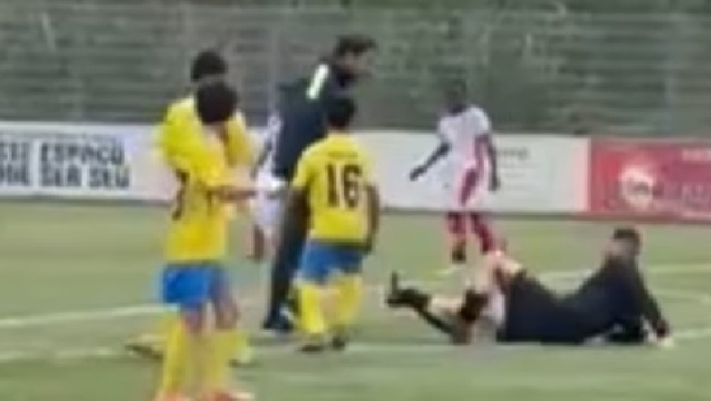 Πορτογαλία: Προπονητής έριξε κουτουλιά στον διαιτητή σε αγώνα Κ11