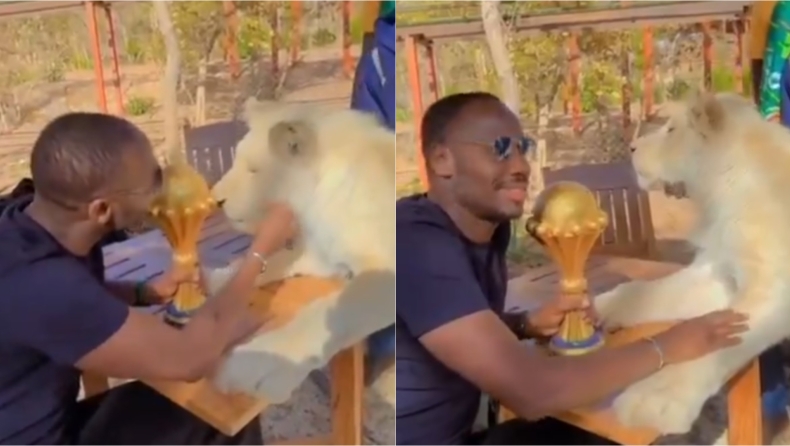 Ο προπονητής της Σενεγάλης το τερμάτισε: Πήγε το τρόπαιο του Copa Africa σε λιοντάρια