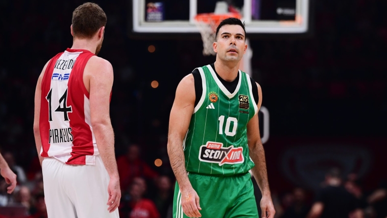 Ολυμπιακός - Παναθηναϊκός: Τι κάνει κόντρα στους «ερυθρόλευκους» ο Κώστας Σλούκας