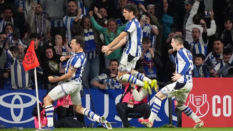 Σοσιεδάδ - Αθλέτικ Μπιλμπάο 1-0: Τη νίκησε ξανά και έφυγε για τελικό