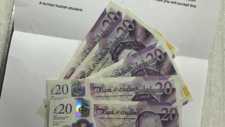 Ουαλία: Φοιτητής επέστρεψε 100 λίρες από κλοπή σε σούπερ μάρκετ μετά από 15 χρόνια