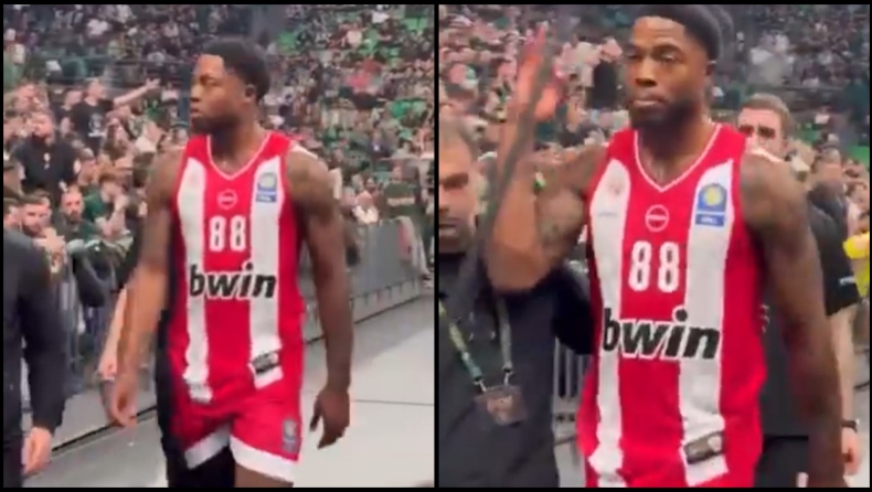 Ολυμπιακός: «Ο Παναθηναϊκός γράφει στην καταγγελία κατά του Τζόουνς για προκλητικές χειρονομίες και ότι τόνιζε το μεσαίο του δάχτυλο»