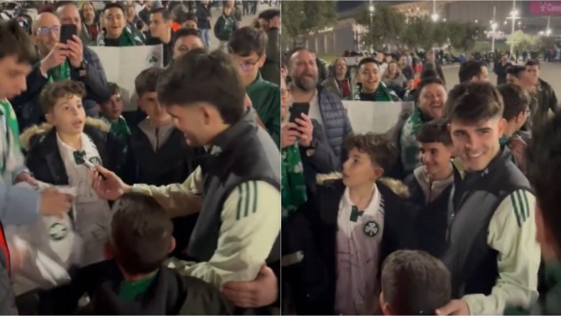 Ταμπόρδα: «Πνίγηκε» στις αγκαλιές των παιδιών που περιμέναν για ένα αυτόγραφό του (vid) 