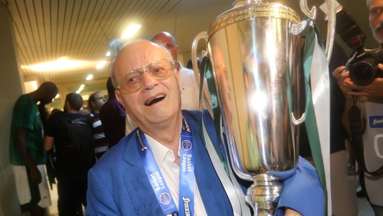 Παναθηναϊκός για Θανάση Γιαννακόπουλο: «Για πάντα στην καρδιά μας»