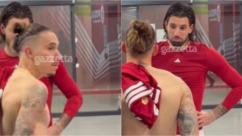 Ουγγαρία - Ελλάδα: Τετ α τετ Σομποσλάι με Τσιμίκα, αντάλλαξαν και φανέλες