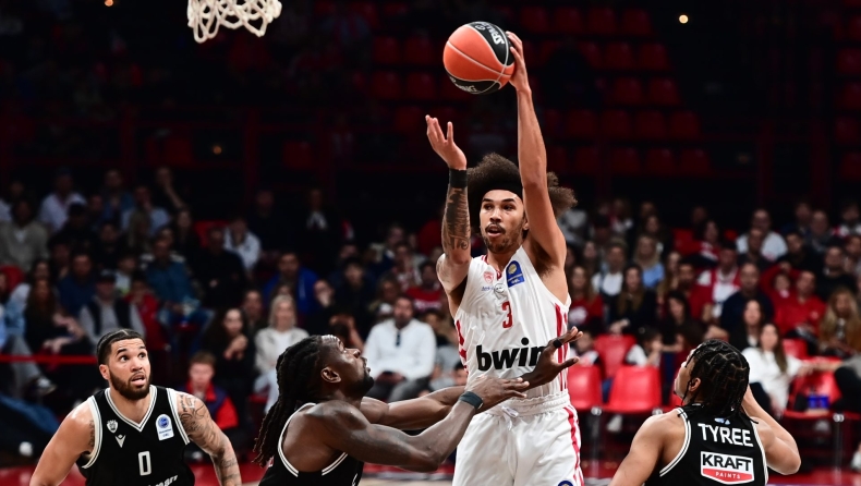 Ολυμπιακός - ΠΑΟΚ 100-73: Τα highlights της αναμέτρησης