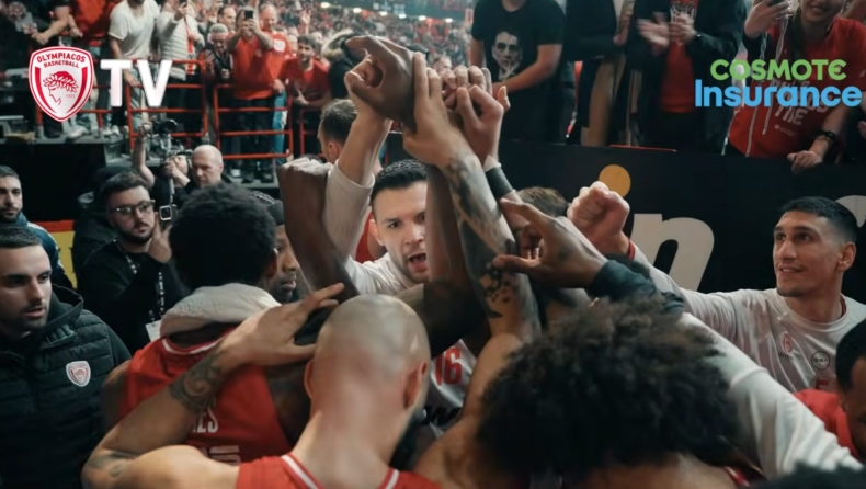 Ολυμπιακός - Παναθηναϊκός 86-80: Η παρακάμερα των «ερυθρολεύκων»