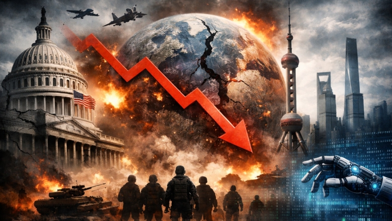 Πολιτικός επιστήμονας προειδοποιεί: Αυτοί είναι οι 3 μεγαλύτεροι κίνδυνοι για το 2026