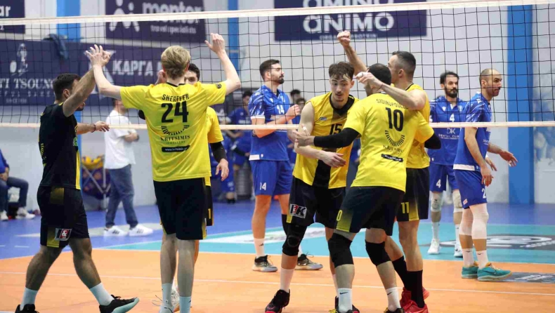 Ηρακλής – Άρης 2-3: Με επική ανατροπή επέστρεψαν στην Novibet Volley League οι «κίτρινοι»