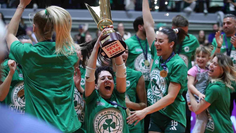 Παναθηναϊκός: Αποθέωση για Πέννυ Ρόγκα από τον κόσμο των «πρασίνων» (vid)