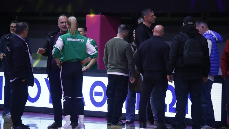 Αθηναϊκός - Παναθηναϊκός: Δεν βγήκαν οι πράσινοι για το δεύτερο ημίχρονο, διακοπή στον τελικό