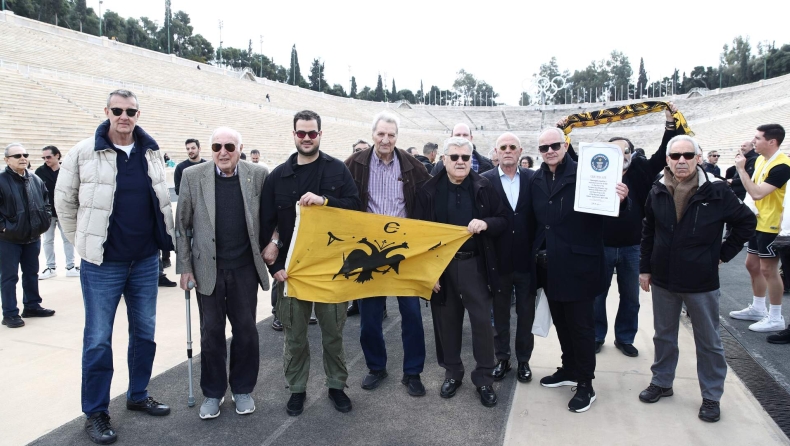 ΑΕΚ: Τίμησε το Ευρωπαϊκό του 1968 στο Καλλιμάρμαρο