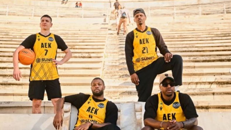 ΑΕΚ: Φωτογραφήθηκε στο Καλλιμάρμαρο ενόψει του Final-Four του BCL
