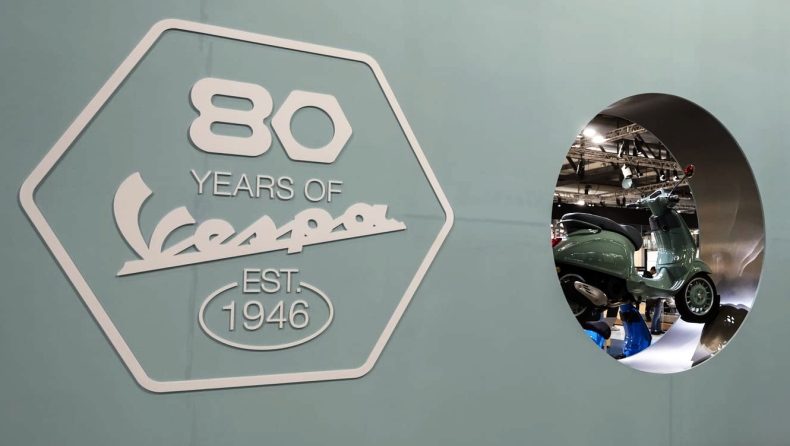 Vespa 80th : Μοντέλα αφιερωμένα στα 80 χρόνια της ιταλικής «Σφήκας» 
