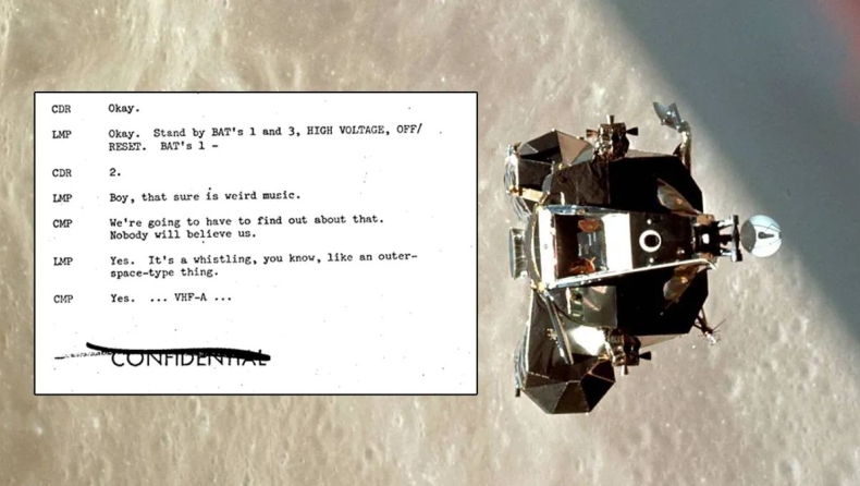 «Δεν θα μας πιστέψει κανείς»: 'Οταν οι αστροναύτες του Apollo 10 άκουσαν «μουσική» πίσω από τη Σελήνη