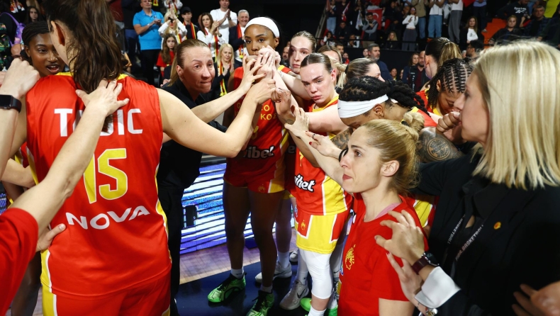 Αθηναϊκός: Με δάκρυα στα μάτια οι παίκτριες στην απονομή