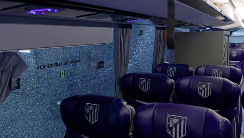 «Ντου» των οπαδών της Μπαρτσελόνα στο πούλμαν της Ατλέτικο: Η ανάρτηση των Μαδριλένων για το συμβάν