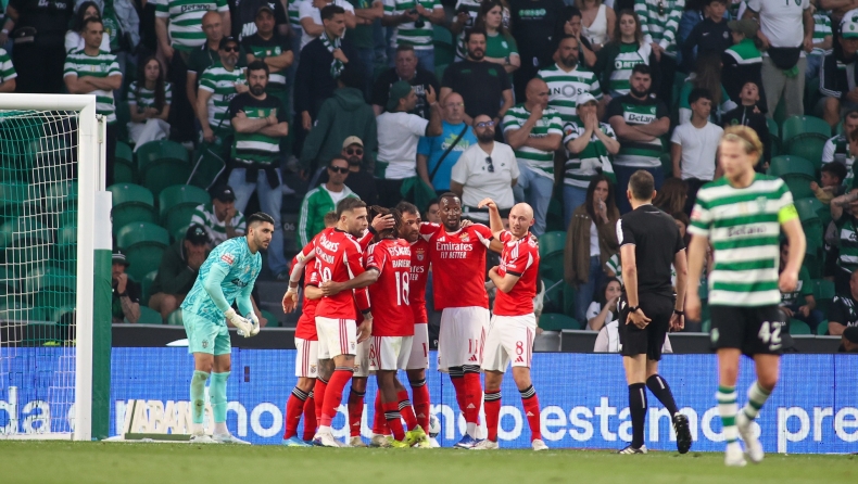 Πορτογαλία: Η Μπενφίκα του Παυλίδη ξέρανε τη Σπόρτινγκ του Βαγιαννίδη