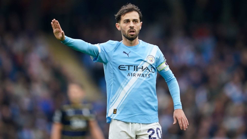 Μάντσεστερ Σίτι: Οριστική η αποχώρηση του Μπερνάρντο Σίλβα το καλοκαίρι