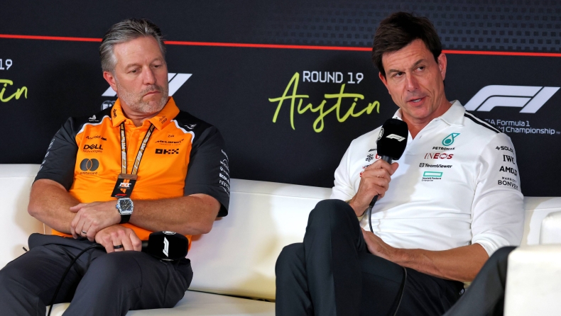 F1: H McLaren διαφωνεί με το να αγοράσει η Mercedes μερίδιο της Alpine