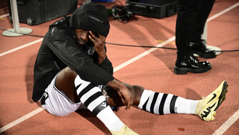 ΠΑΟΚ: Νοκ άουτ και ο Καμαρά, τέλος η σεζόν για τον Αφρικανό χαφ