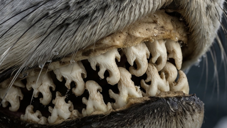 Το ζώο με τα «δόντια-φίλτρο»: Η φώκια που τρώει σαν... φάλαινα