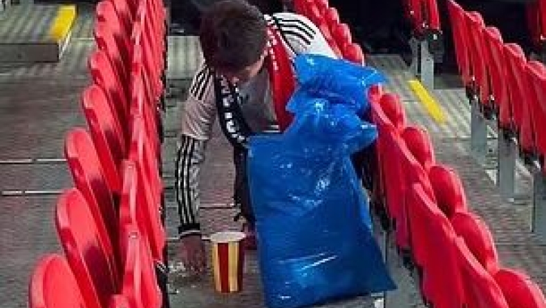  Μαθήματα οπαδικής συμπεριφοράς από Ιάπωνες στο Γουέμπλεϊ: Νίκησαν και καθάρισαν το γήπεδο