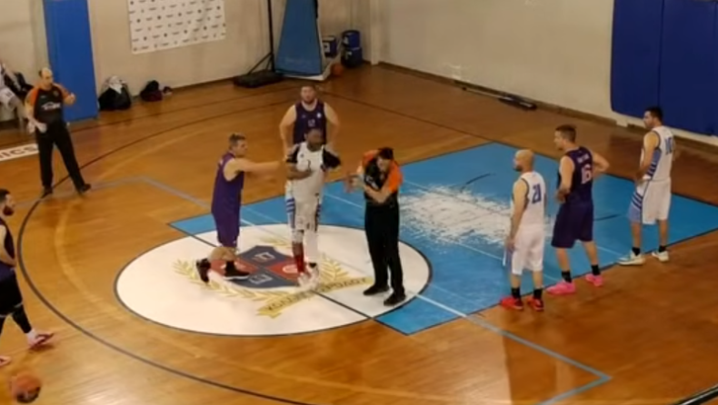 Eργασιακό πρωτάθλημα: Παίκτης γρονθοκόπησε διαιτητή και του πέταξε την μπάλα στο κεφάλι!