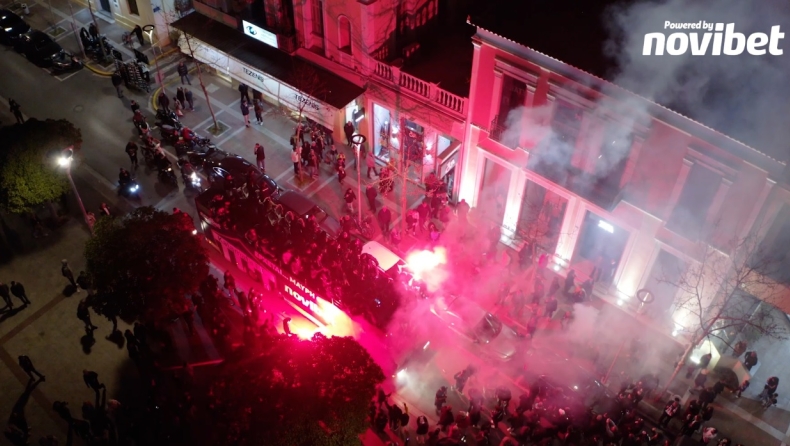 Καλαμάτα: Τα αποκλειστικά πλάνα από το πούλμαν της φιέστας στο doc του Gazzetta 