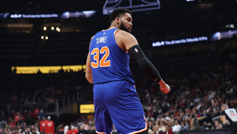 Χοκς - Νικς 98-114: Σε ισοορροπία η σειρά με triple double του Τάουνς