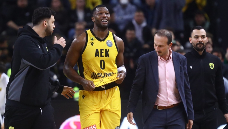 ΑΕΚ: Εκτός με Άρη ο Γκρέι, αμφίβολος με Μπανταλόνα