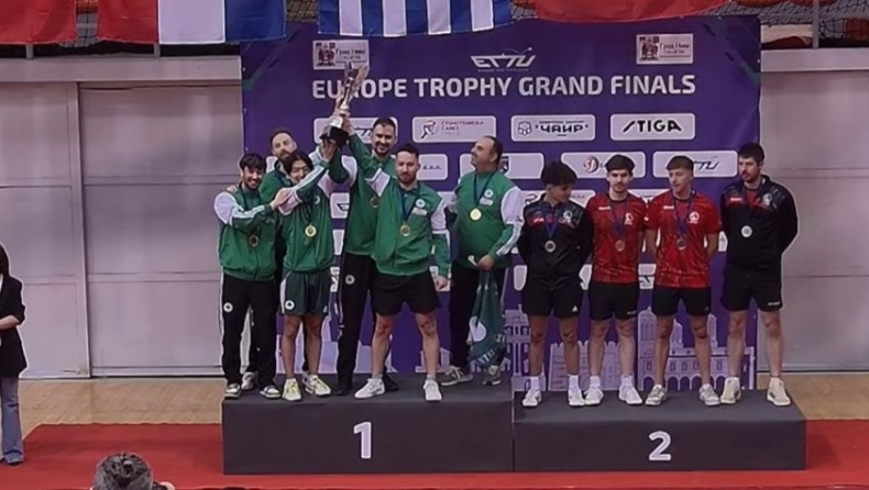 Παναθηναϊκός: Κατέκτησε το Europe Trophy ανδρών