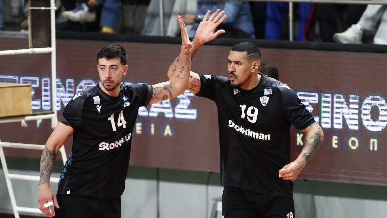 Μίλωνας - ΠΑΟΚ 1-3: Με Ερνάντεζ στους τελικούς της Novibet Volley League