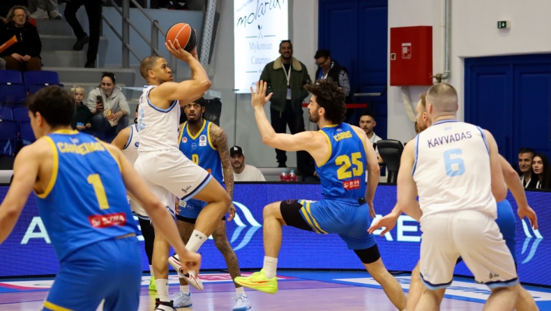 Μύκονος - Περιστέρι 92-88: Σημαντικό βήμα για τα Play Offs